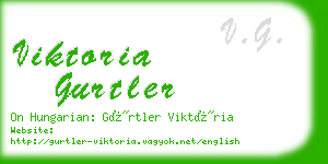 viktoria gurtler business card